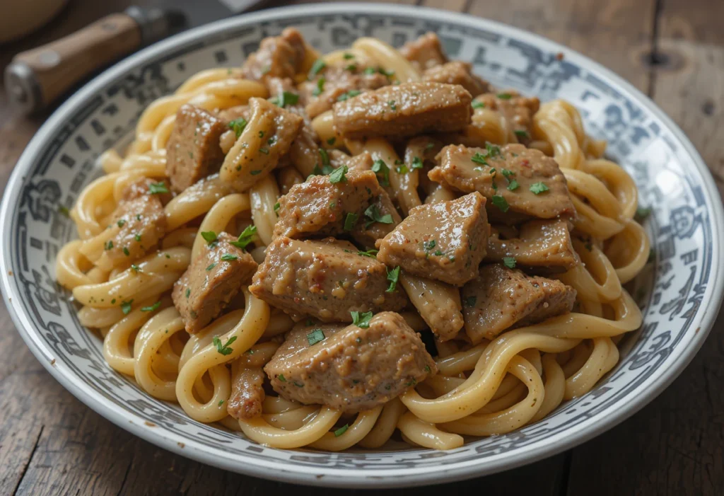 Beef Stroganoff