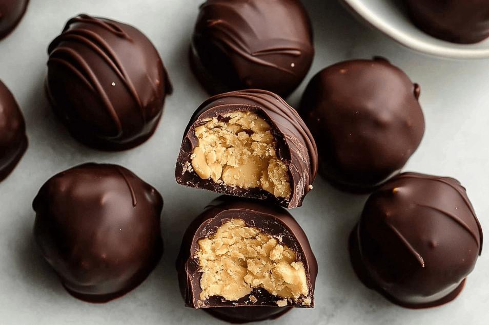 Chocolate Covered Peanut Butter Balls