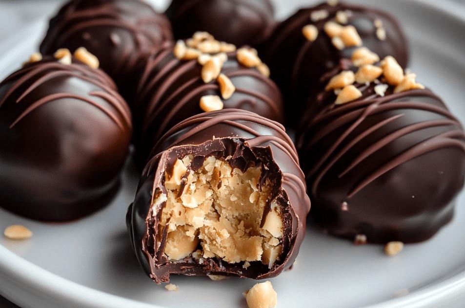 Chocolate Covered Peanut Butter Balls