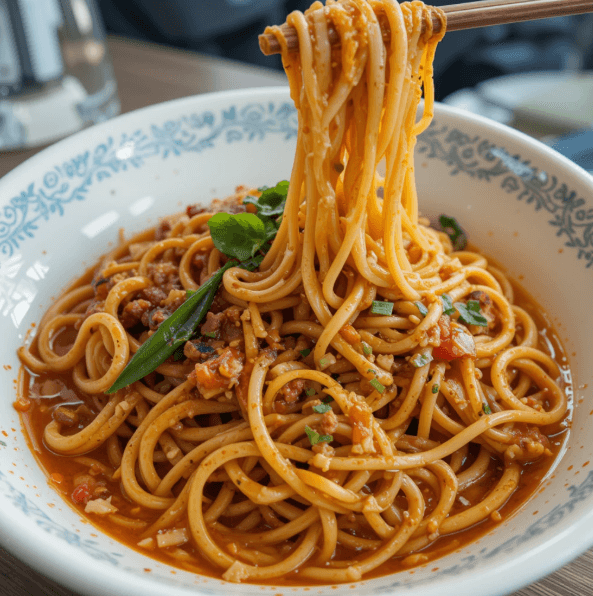 spicy noodles recipe