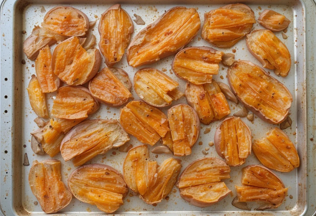 Baked Sweet Potato Slices