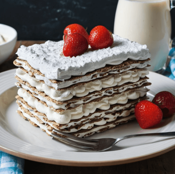 Strawberry Icebox Cake