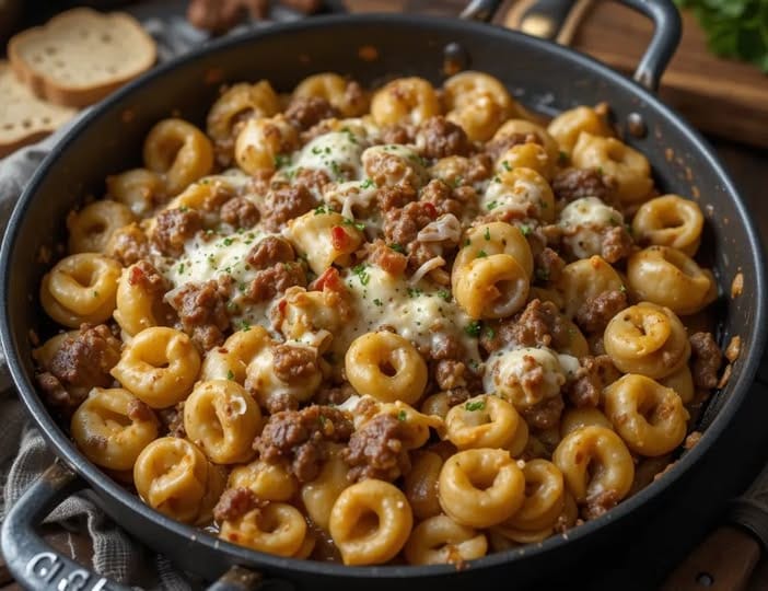 Cheesesteak Tortellini