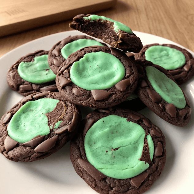 Chocolate Mint Cookies