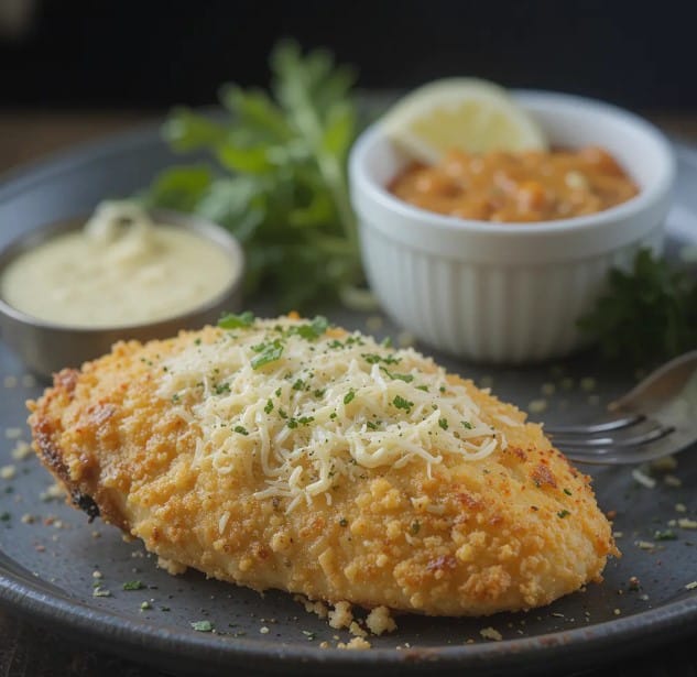 Longhorn Parmesan Crusted Chicken