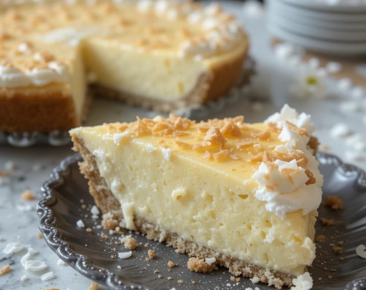 coconut custard pie