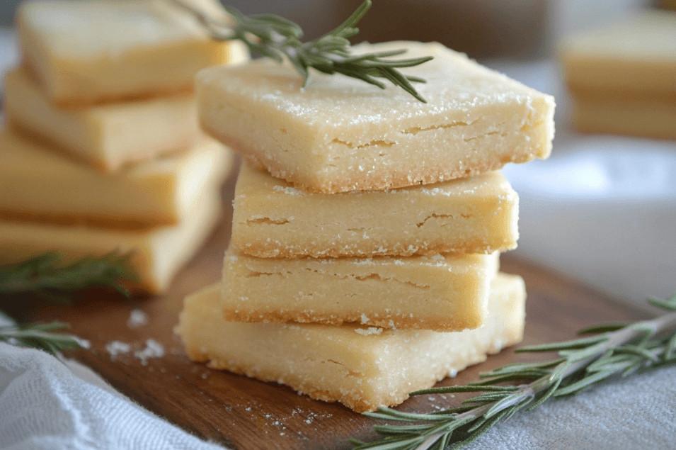Rosemary Shortbread Cookies