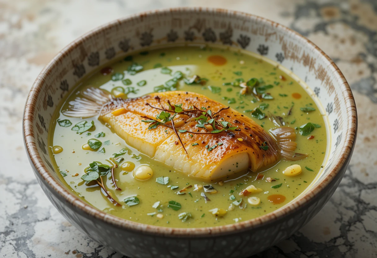 Fish Green Soup