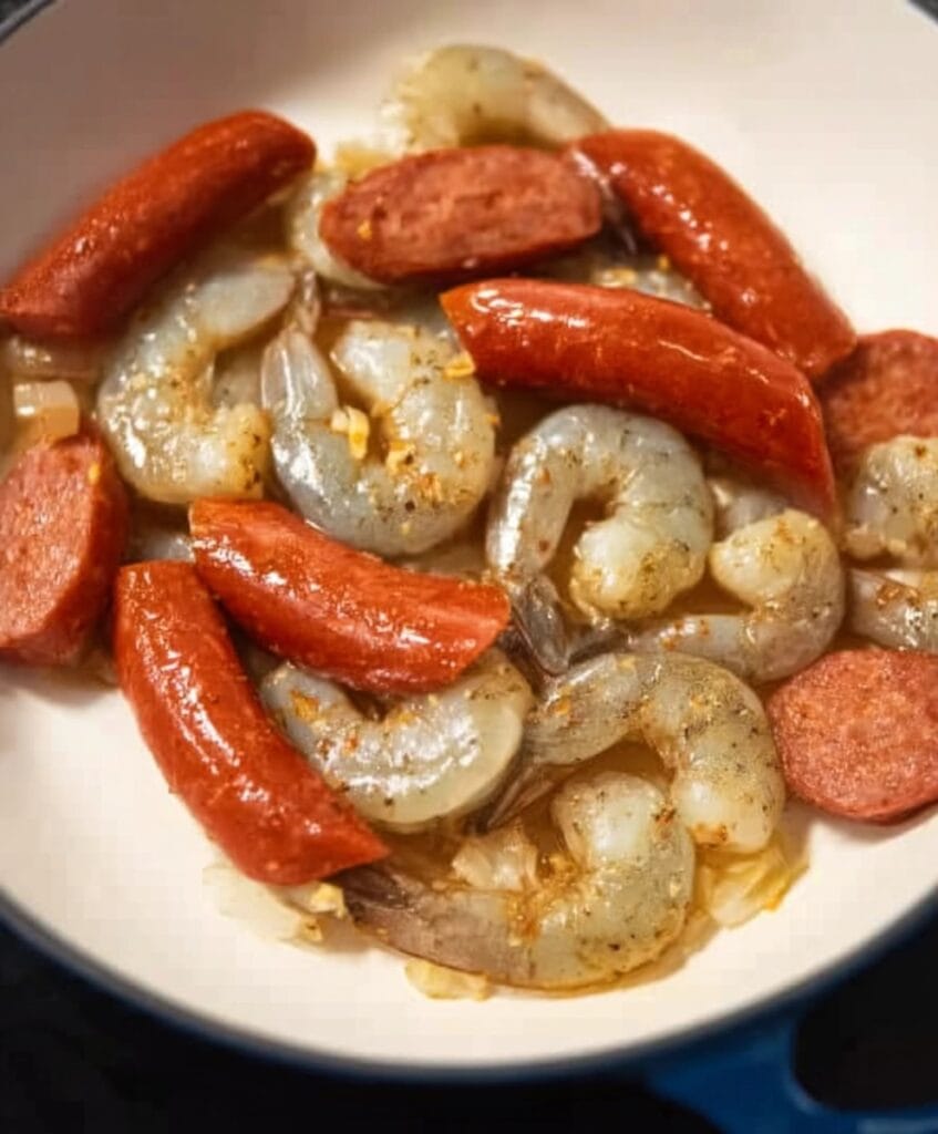 shrimp and sausage