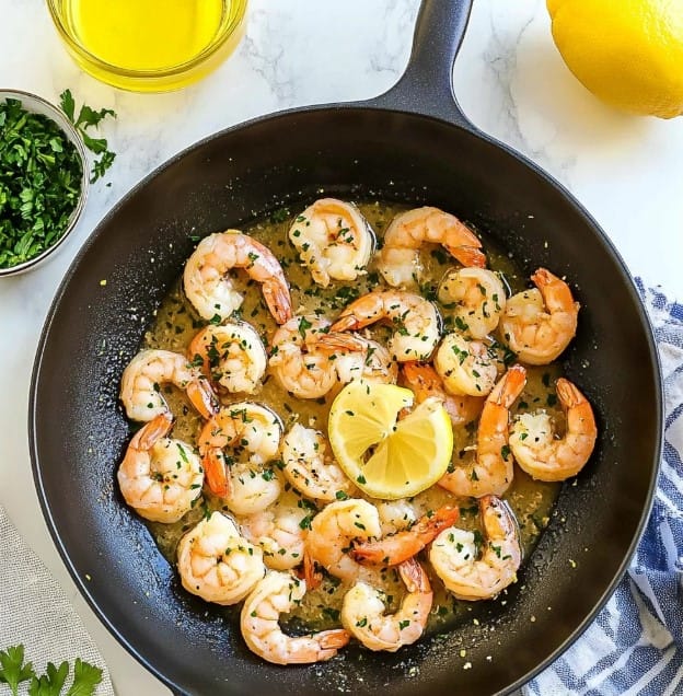 Shrimp Scampi Without Wine